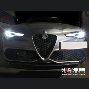 Alfa Romeo Giulia Front Spoiler - Carbon Fiber - Italia Style - Stile Italia - Sport/ Ti/ Veloce - V3